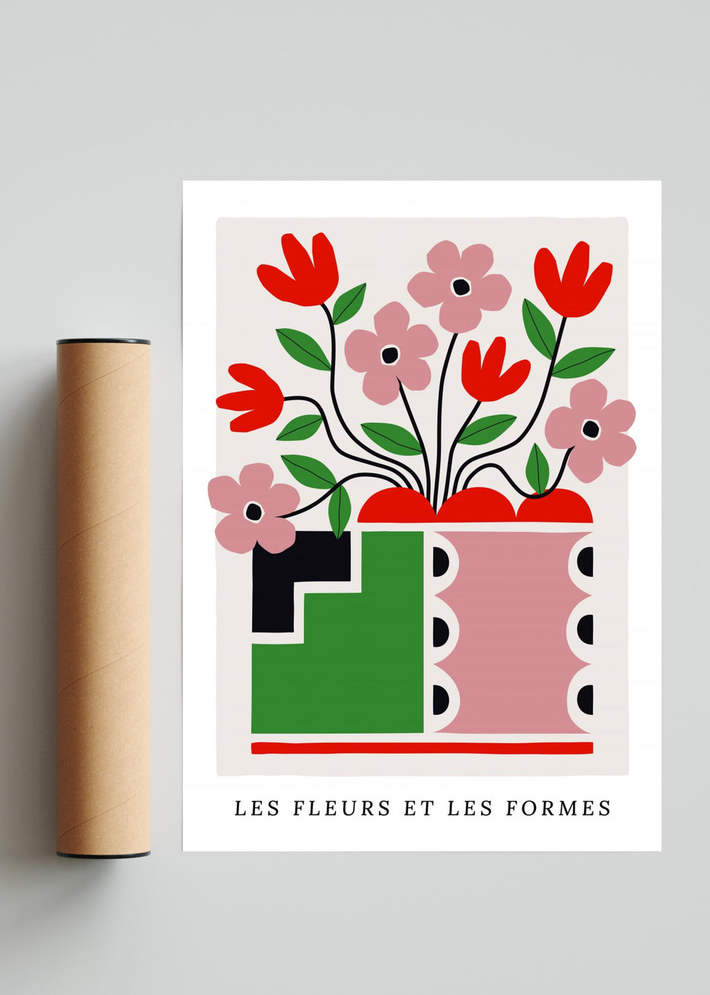 LE FORMES ROUGE - Retrato solo print