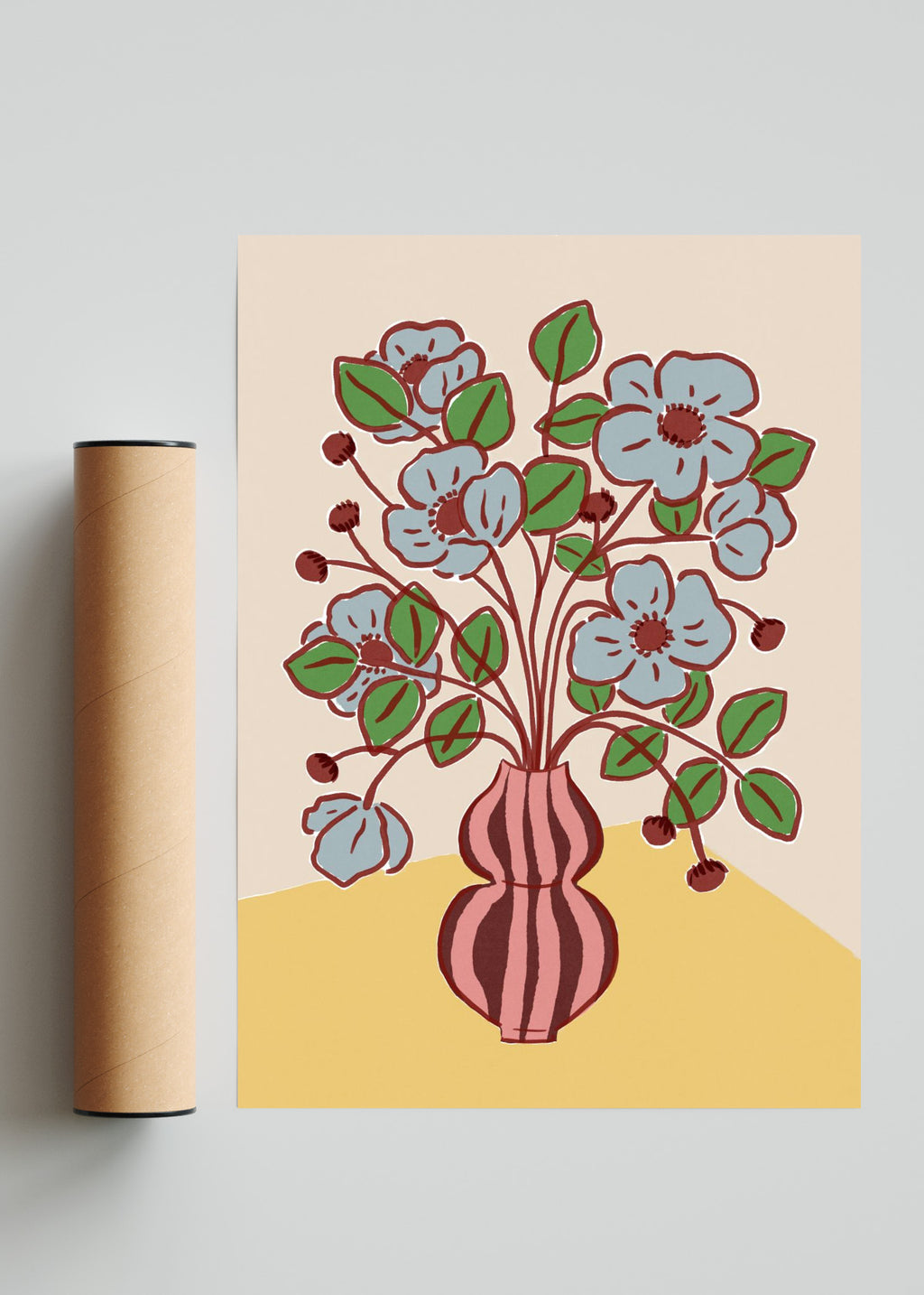 AMAPOLAS - Retrato solo print
