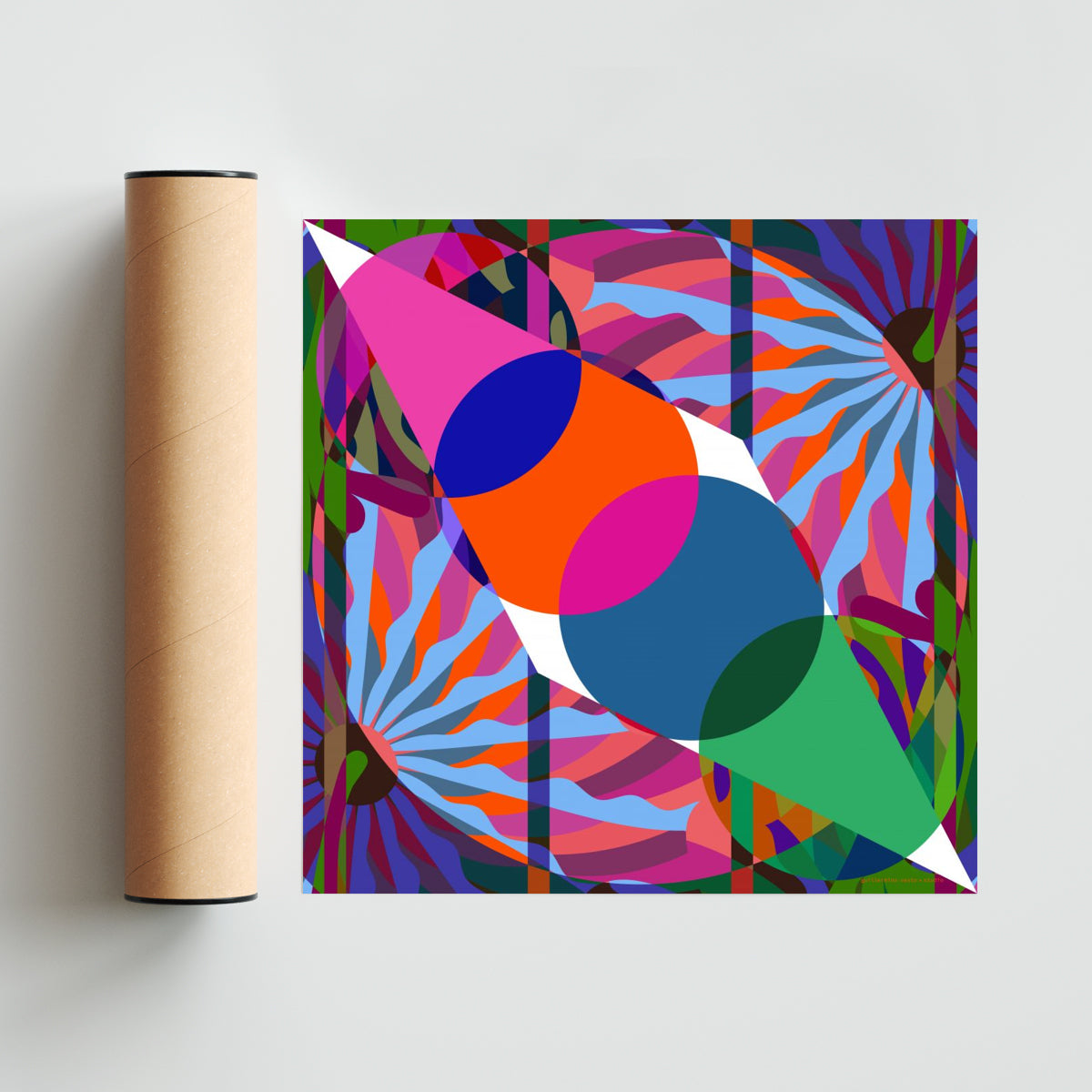 Abstraction - Cuadrado solo print