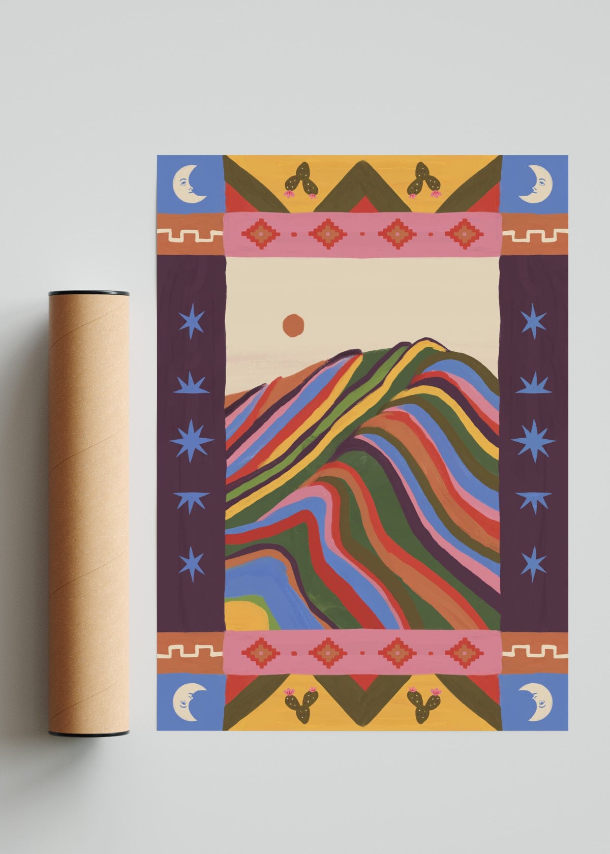 Cumbres Astrales - Retrato solo print