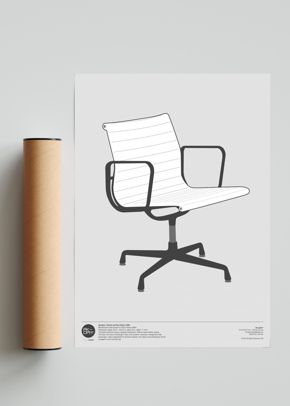 Pk Poster (N.37) - Retrato solo print