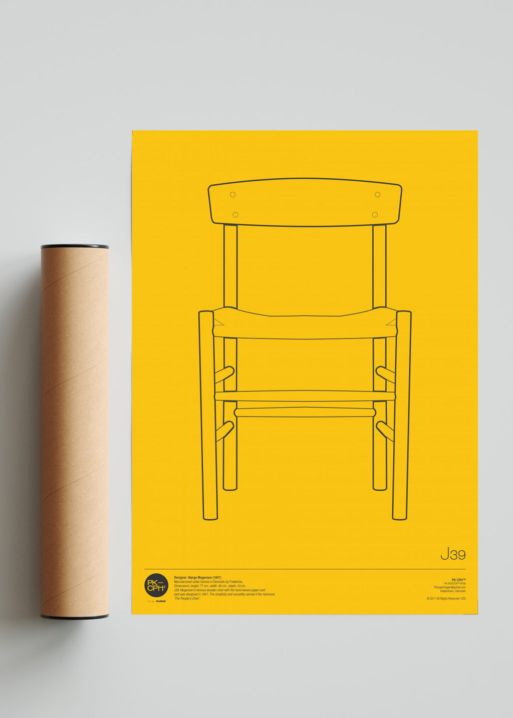 Pk Poster (N.39) - Retrato solo print