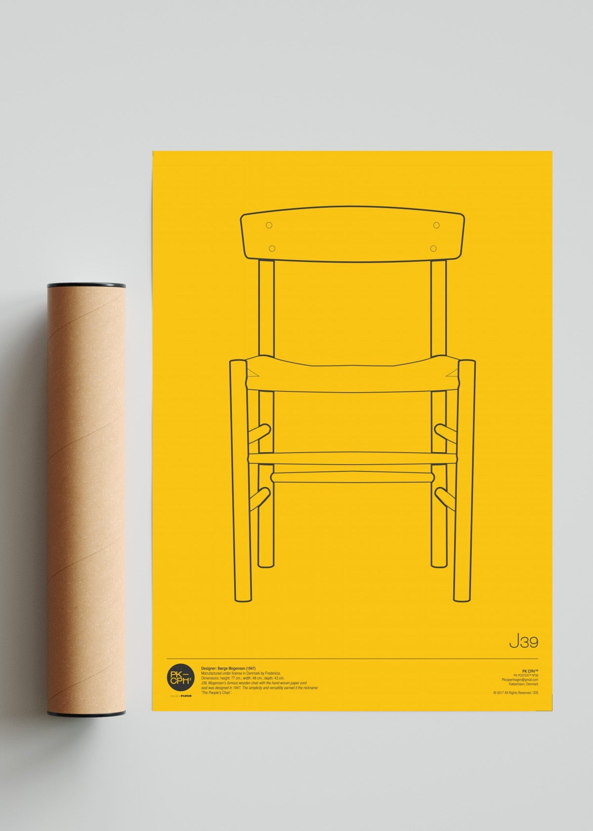 Pk Poster (N.39) - Retrato solo print