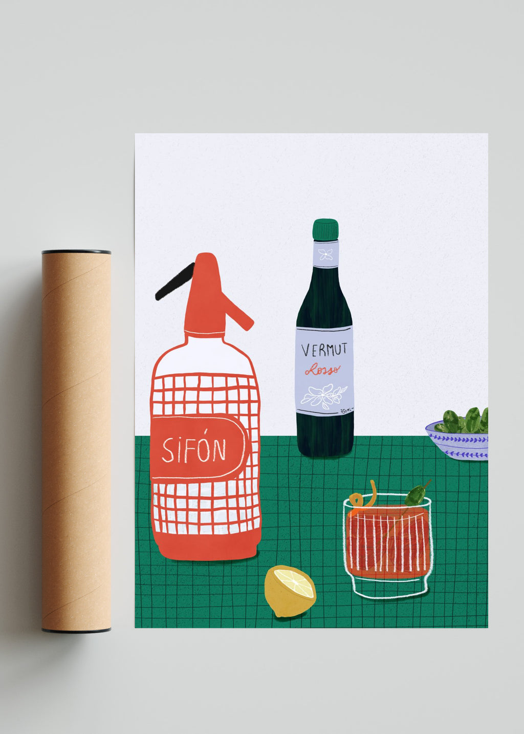 Vermut - Retrato solo print