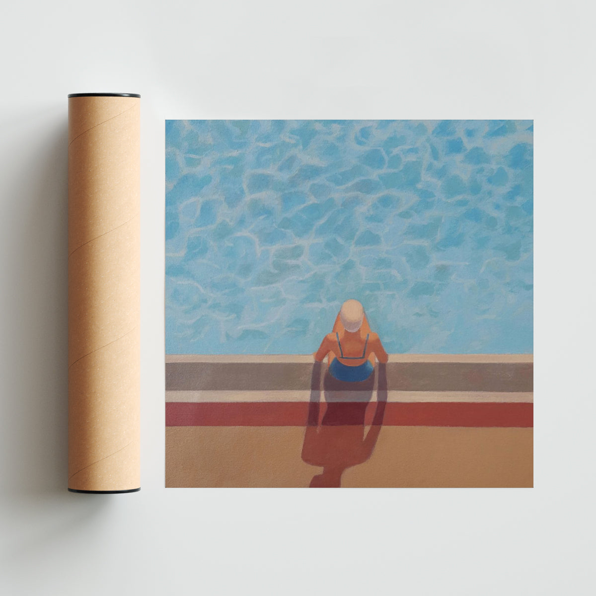 En el borde - Cuadrado solo print