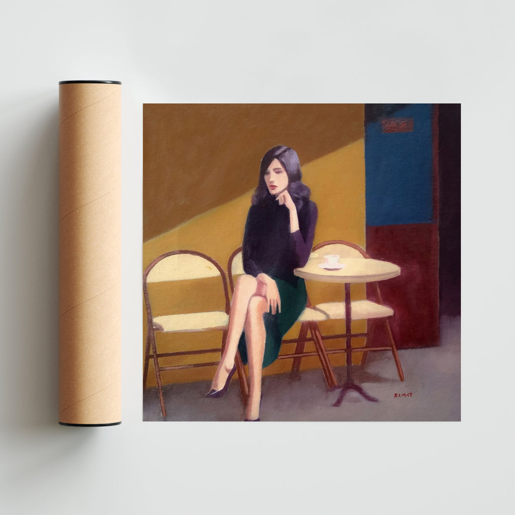 Espera - Cuadrado solo print