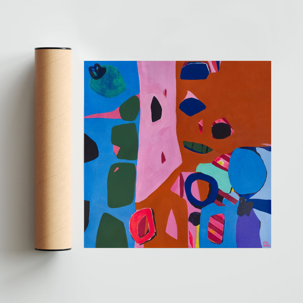 Nevada Desert - Cuadrado solo print