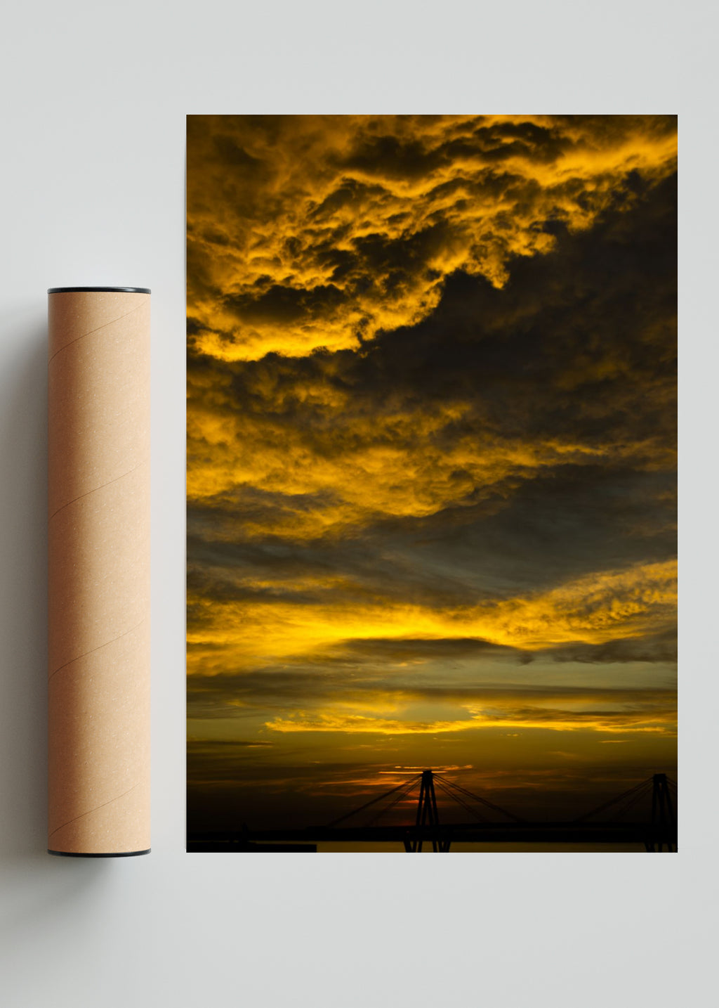 Cielo en fuego - FotoV Solo print