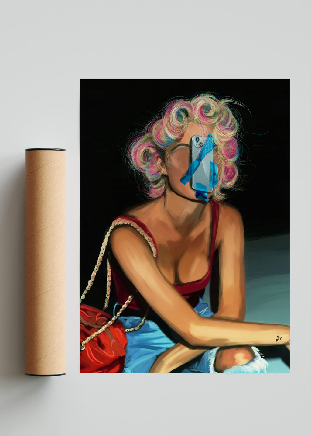 IM IN - Retrato solo print