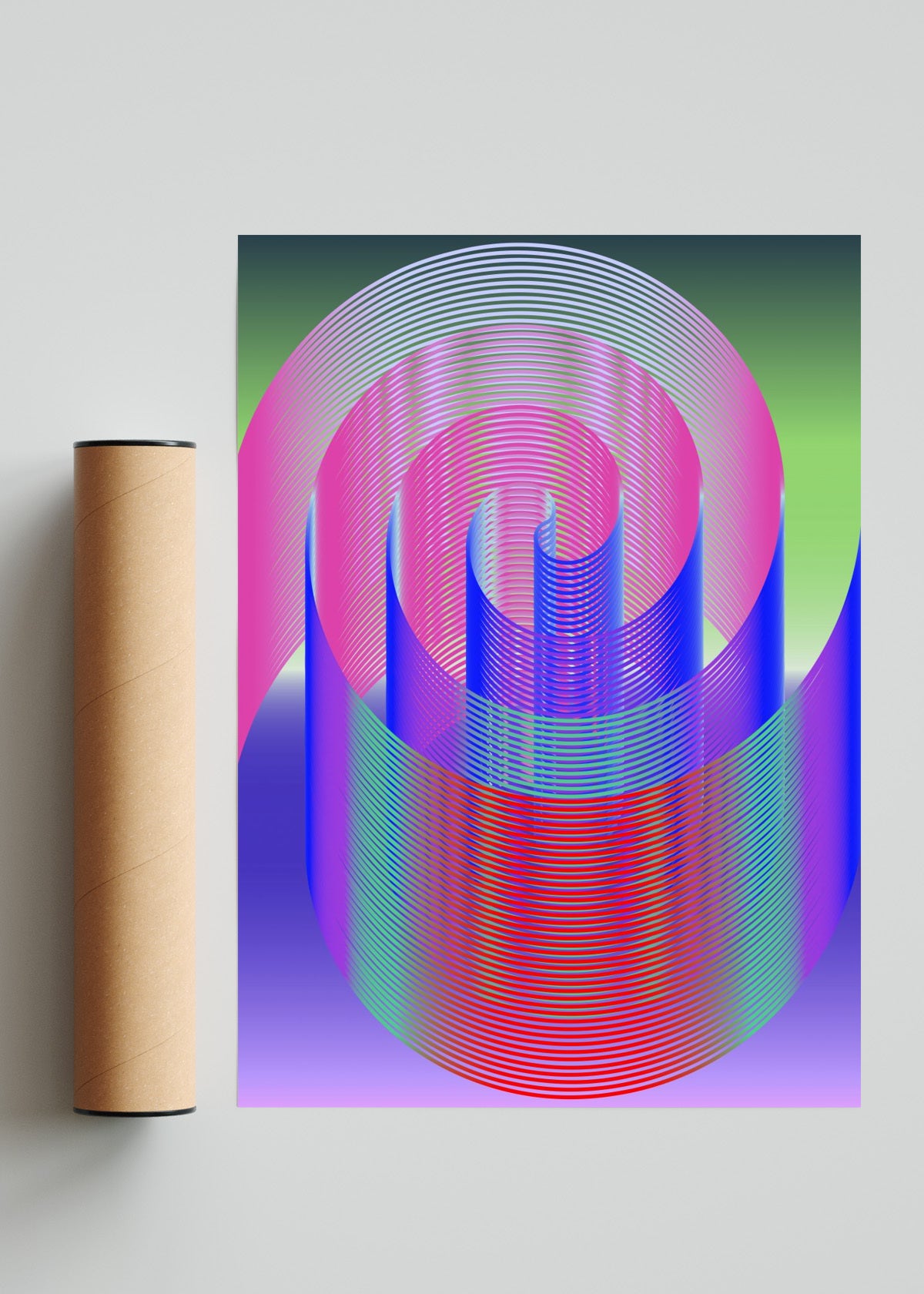Espiral - Retrato solo print