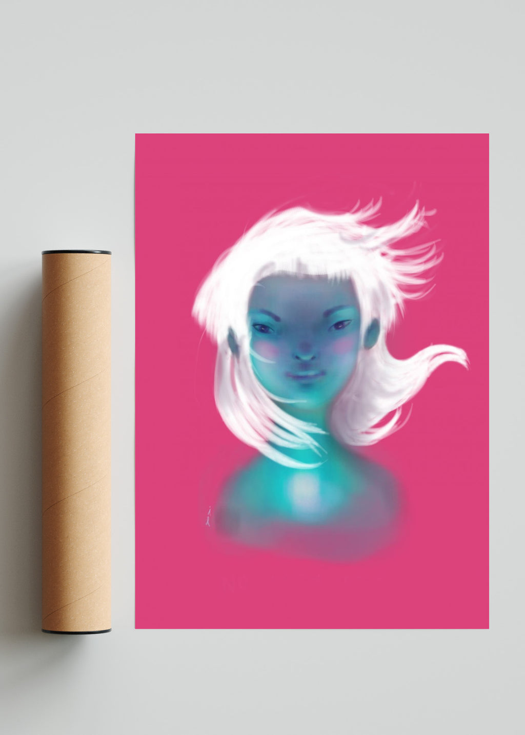 No estoy sola adentro mío - Retrato solo print