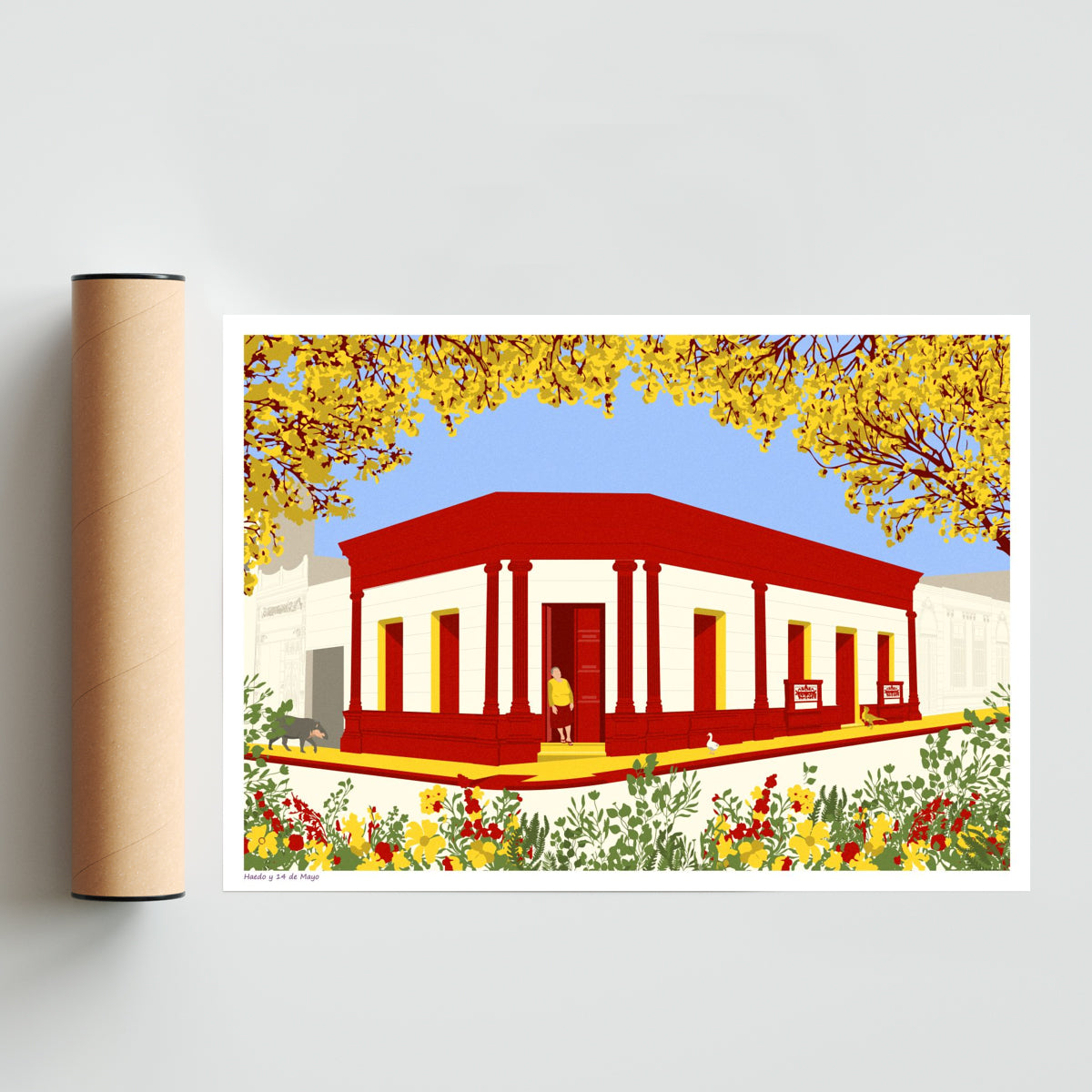 Casa a Recuperar #4 - Paisaje Solo print