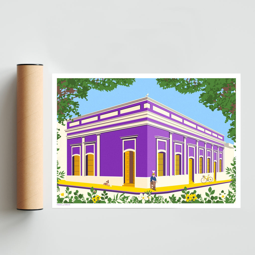 Casa a Recuperar #6 - Paisaje Solo print