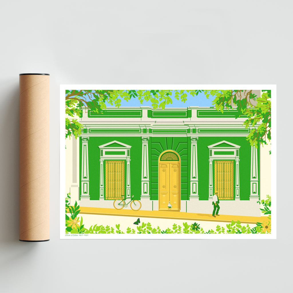 Casa a Recuperar #7 - Paisaje Solo print