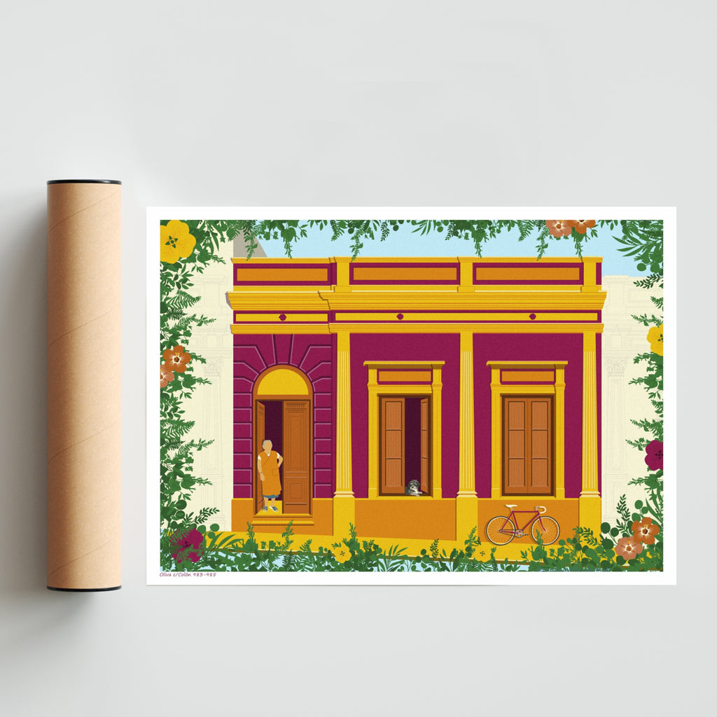 Casa a Recuperar #8 - Paisaje Solo print