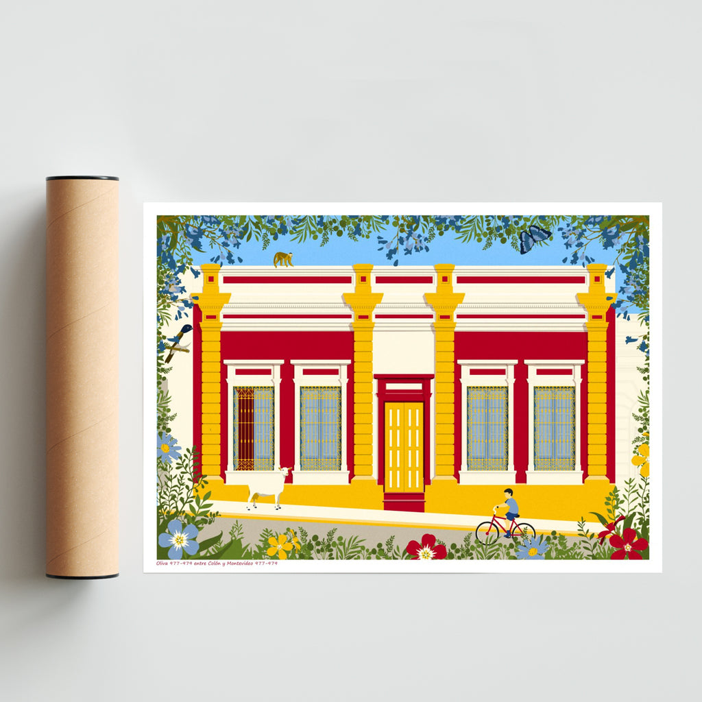 Casa a Recuperar #9 - Paisaje Solo print