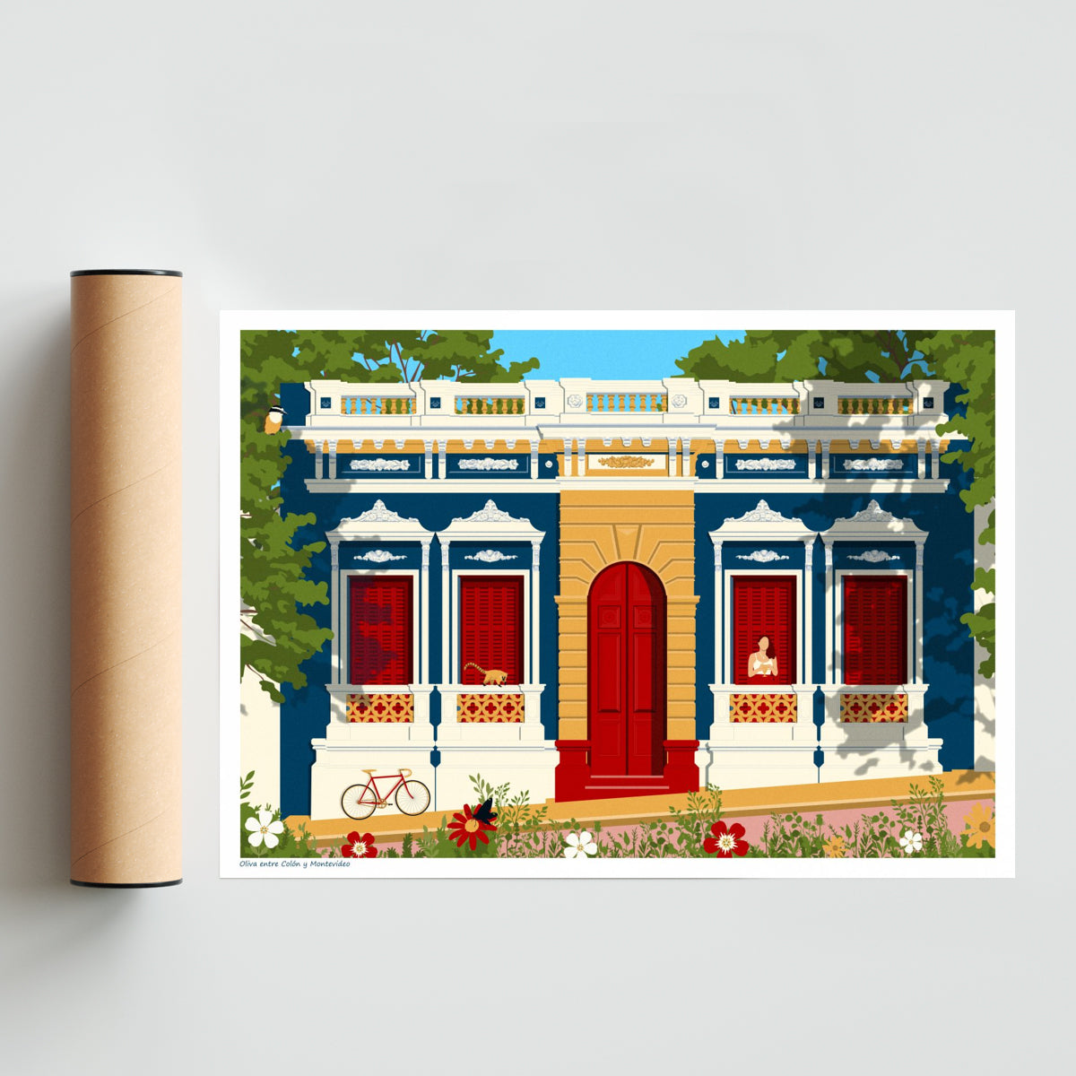 Casa a Recuperar #10 - Paisaje Solo print