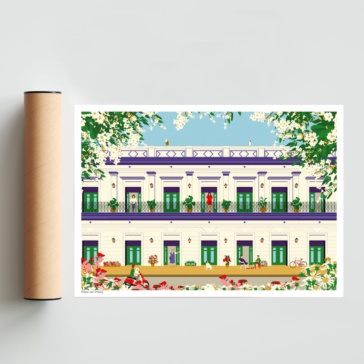 Arsenal Cué - Paisaje Solo print