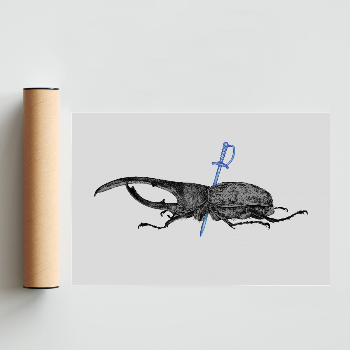 Dynastes Hercules - FotoH solo print