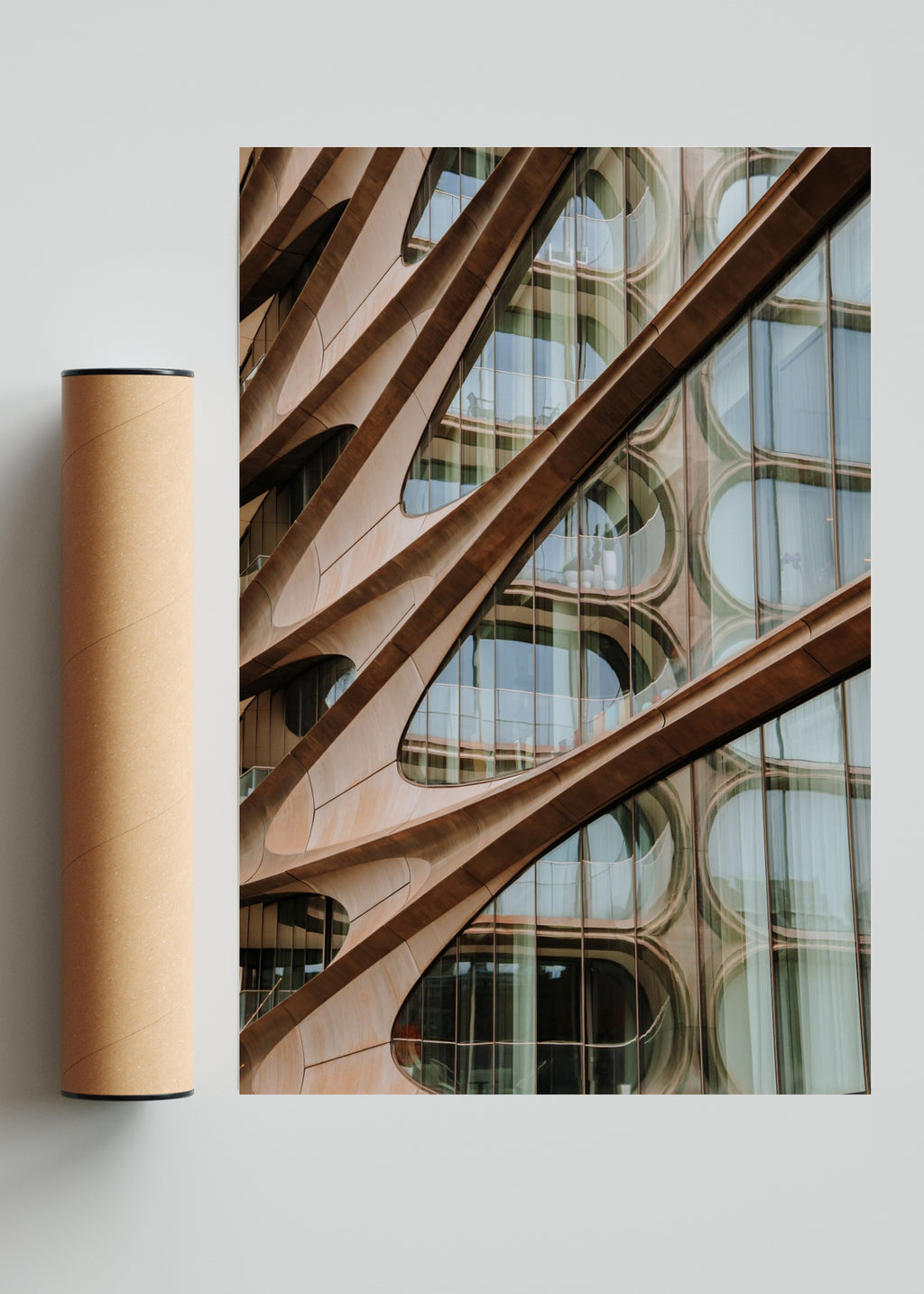 Curves vs Lines - FotoV Solo print