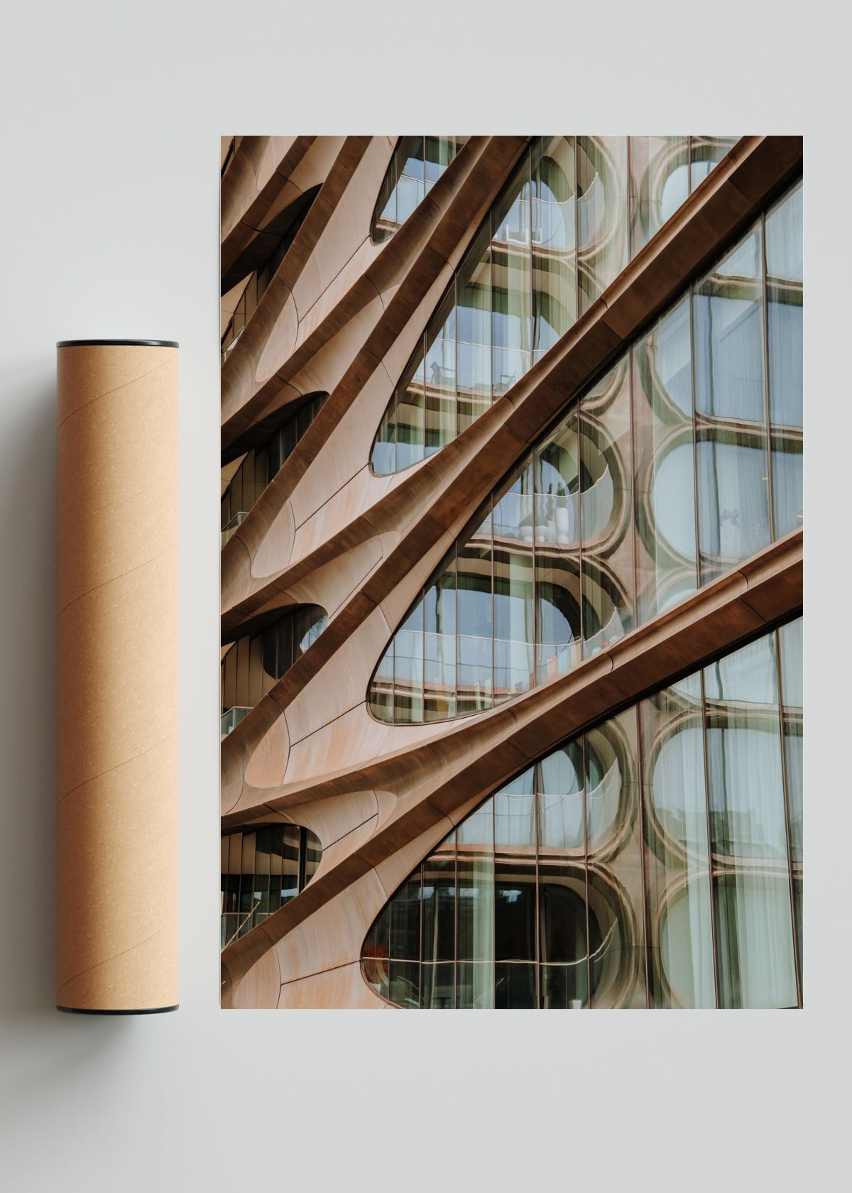 Curves vs Lines - FotoV Solo print