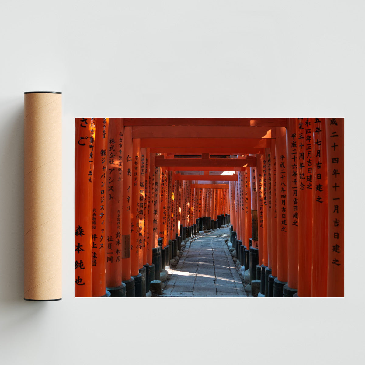 Orange Toris - FotoH solo print