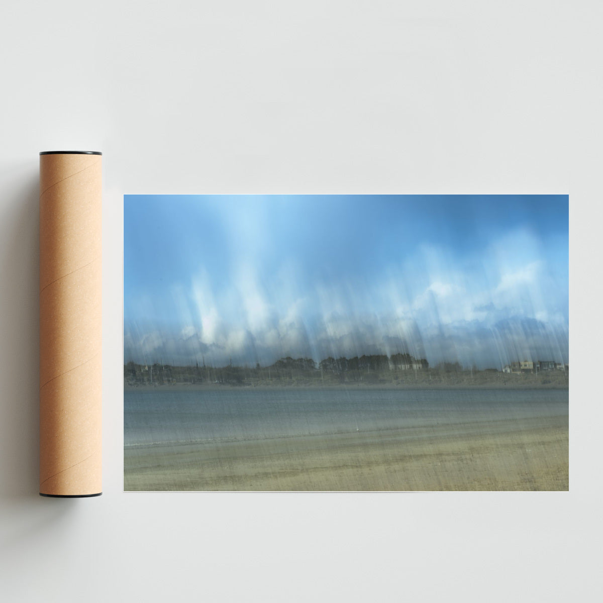 Azules en Madryn - FotoH solo print