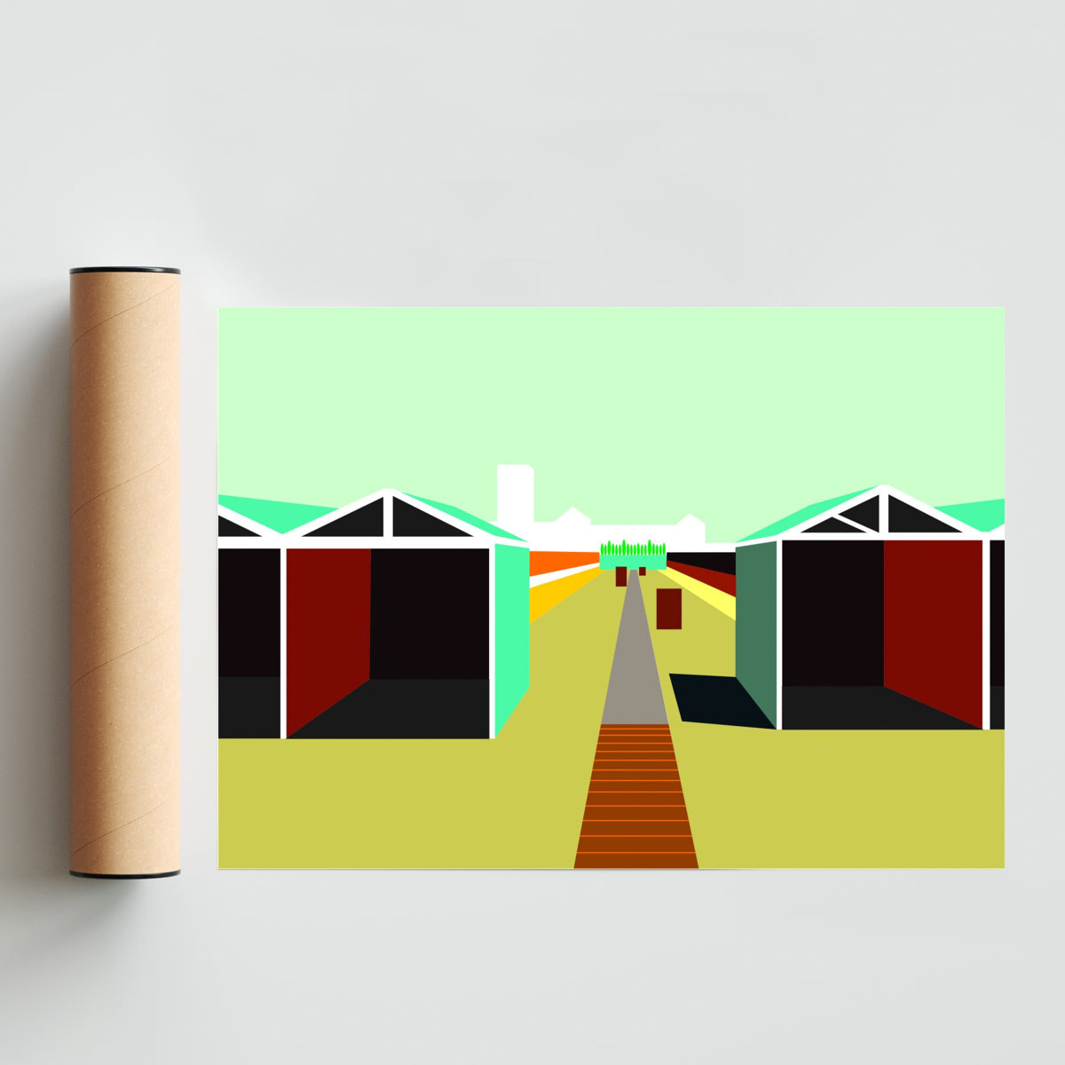 BALNEARIO - Paisaje Solo print