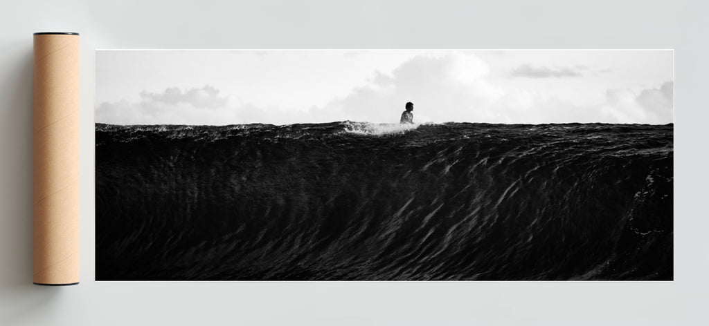 Surfer en la cresta - Pano H Solo print