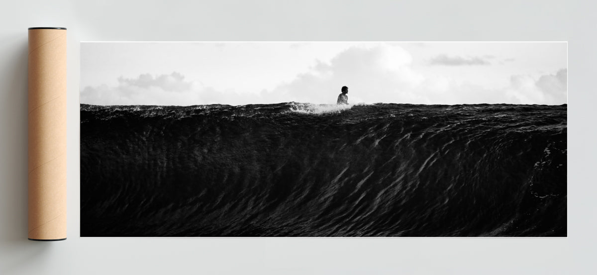 Surfer en la cresta - Pano H Solo print