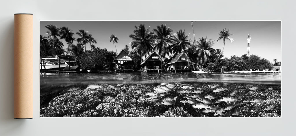 Dos mundos - Pano H Solo print