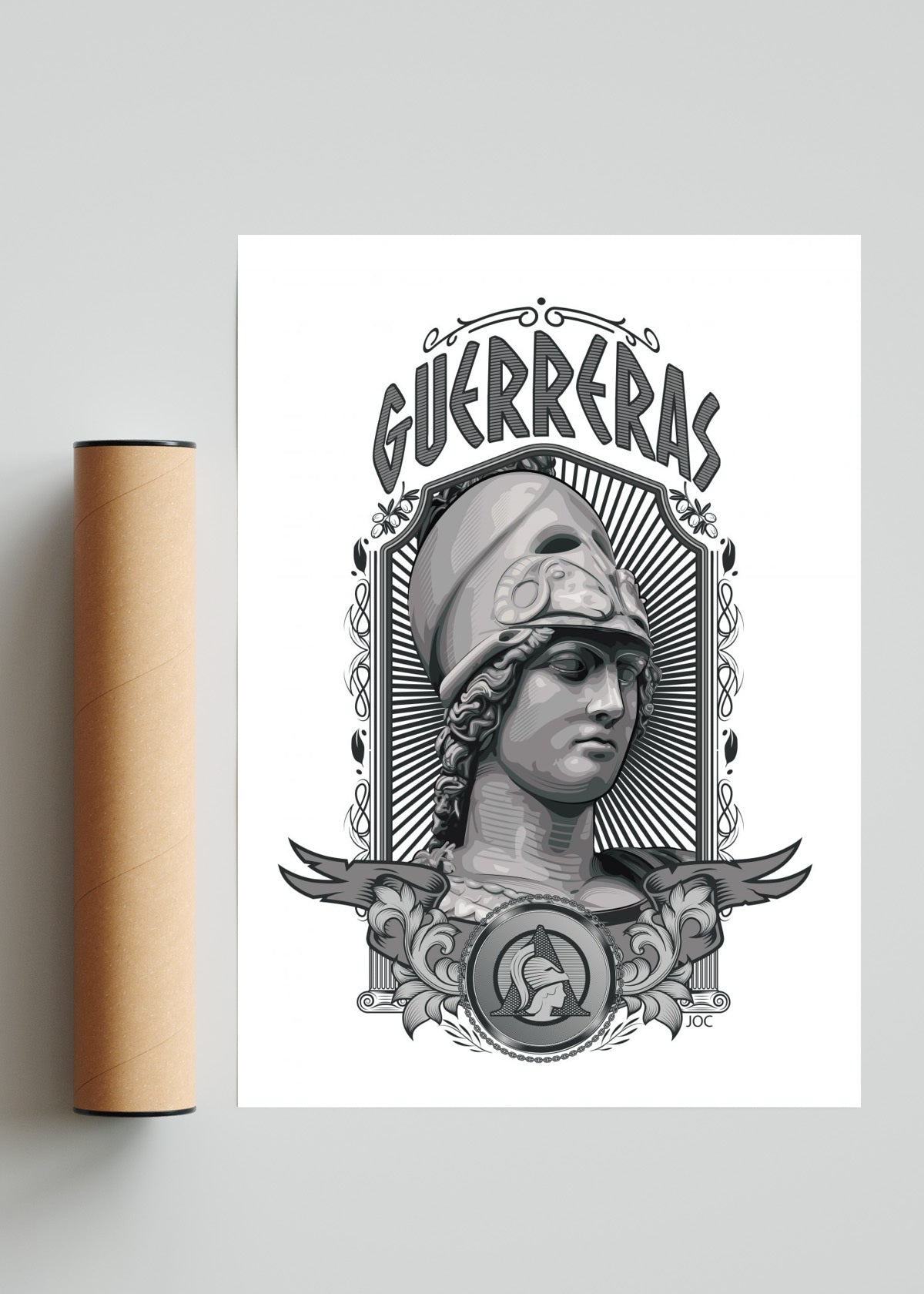 GUERRERAS - Retrato solo print
