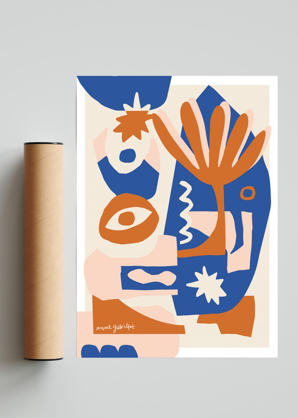 Paisaje II - Retrato solo print