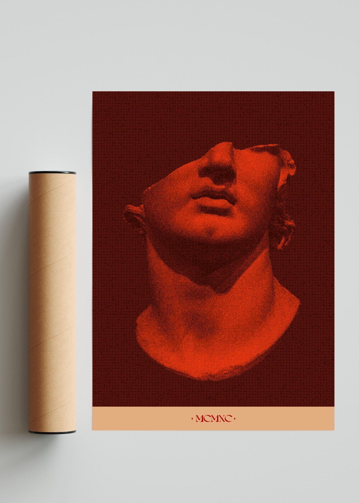 BITMAP Testa - Retrato solo print
