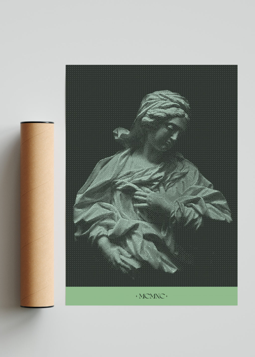 BITMAP Vergine - Retrato solo print