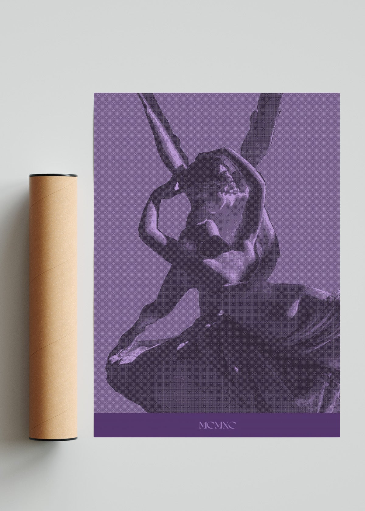 BITMAP Eros e Psiche - Retrato solo print