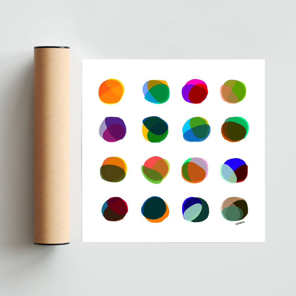 Circus V - Cuadrado solo print