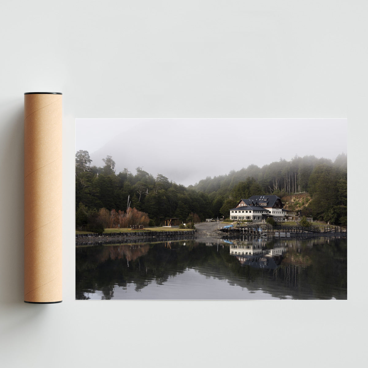 Reflejos en Puerto Blest - FotoH solo print
