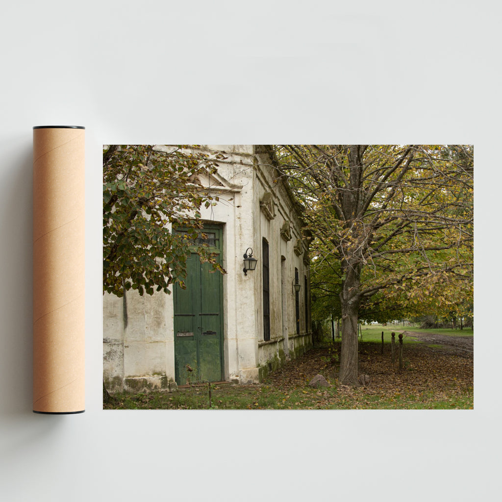 Otoño en Guoin - Paisaje Solo print