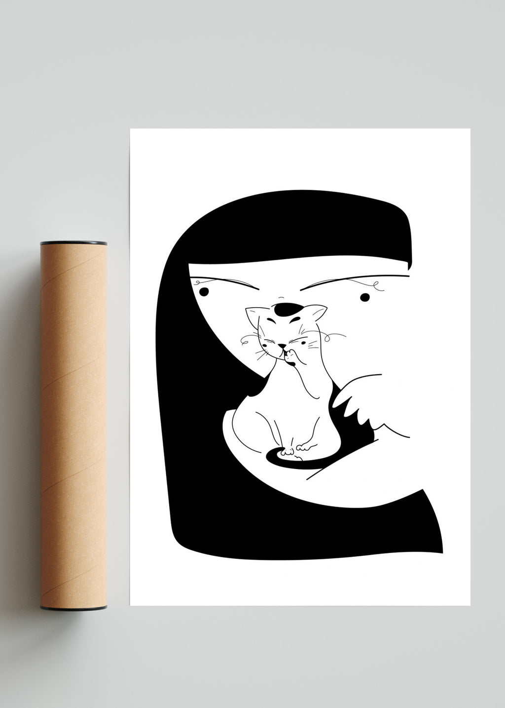 Ma (間) - Retrato solo print