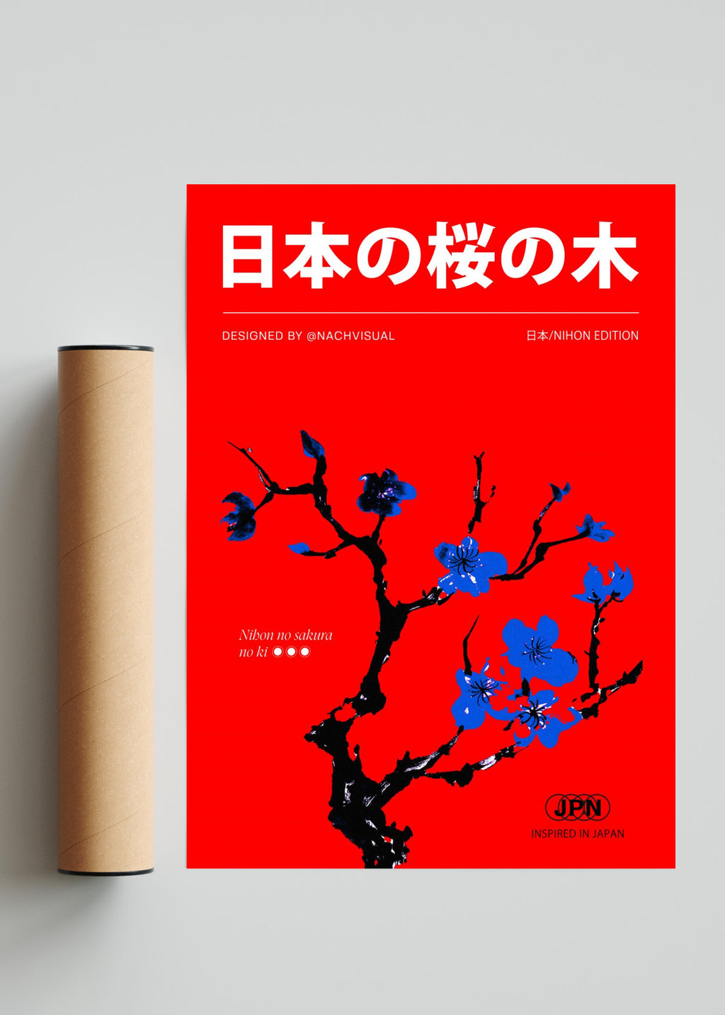 JAPANESE TREE #2 - Retrato solo print