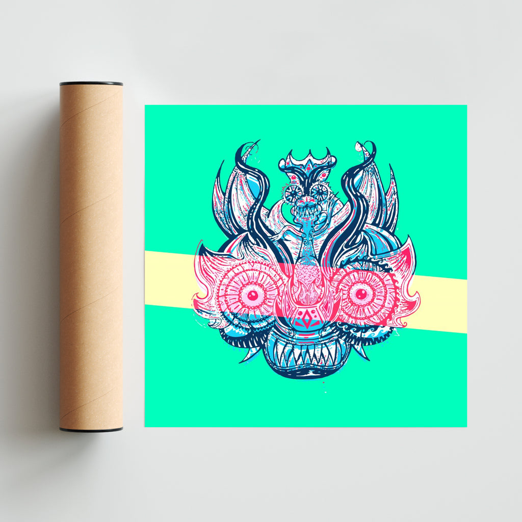 DIABLADA - Cuadrado solo print