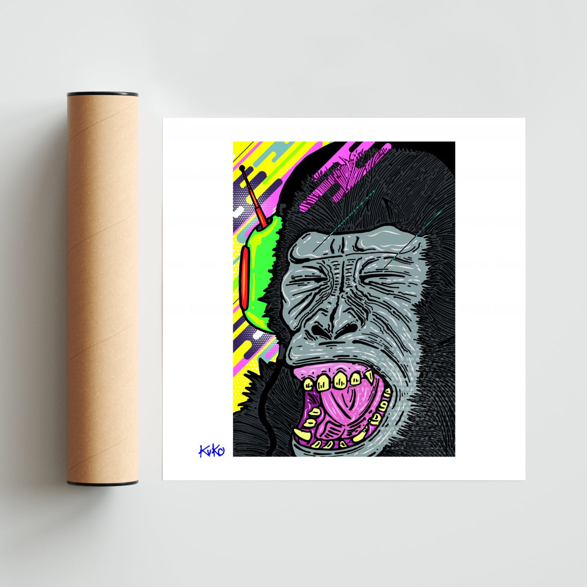 Baby one more time - Cuadrado solo print
