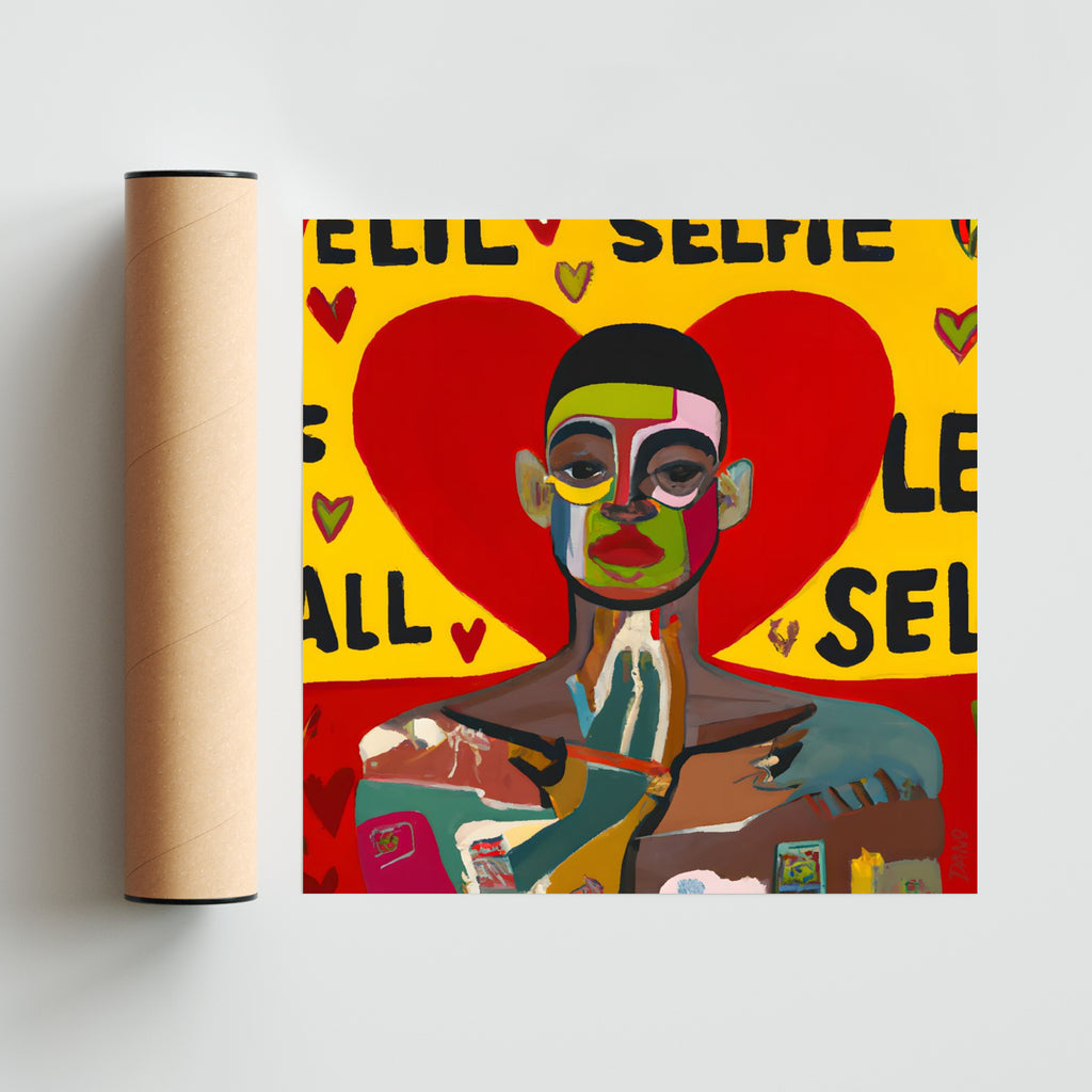 Selfie - Cuadrado solo print