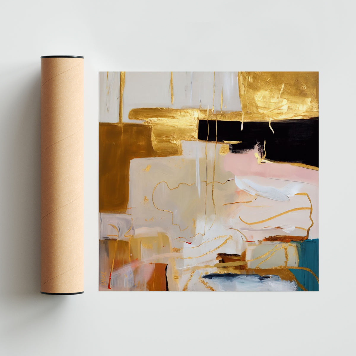 Oro y Sal - Cuadrado solo print