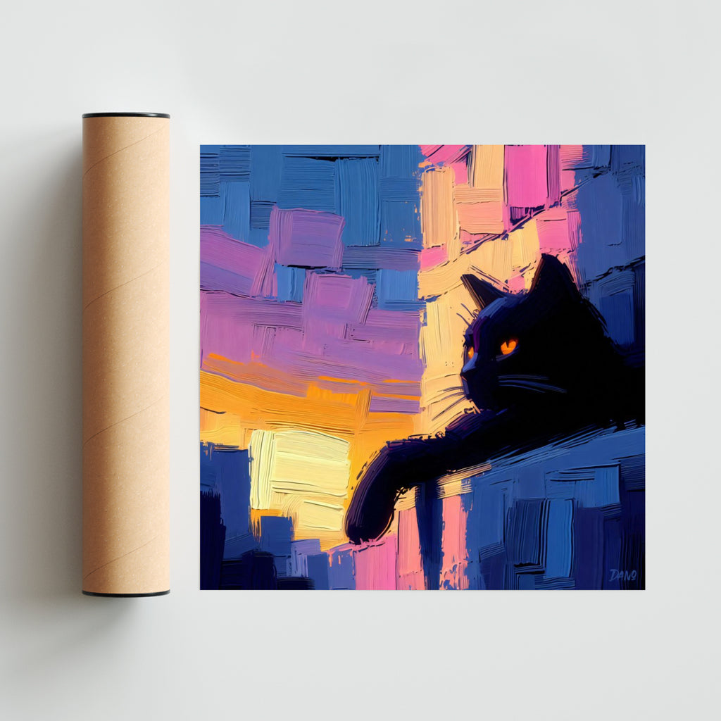El Vecino - Cuadrado solo print