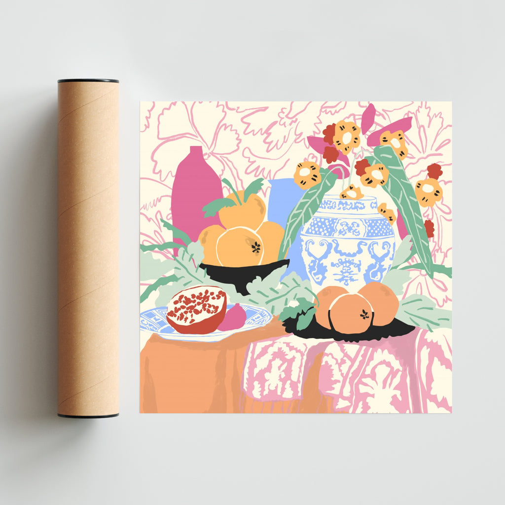 El Bodegón de Libia - Cuadrado solo print