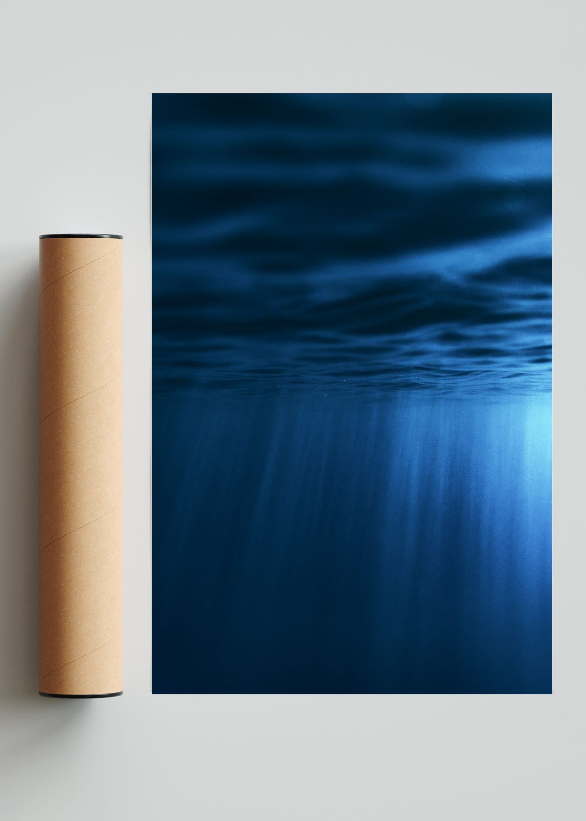 Azul - FotoV Solo print