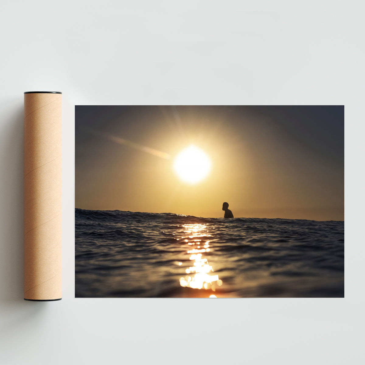Pura Vida - Paisaje Solo print