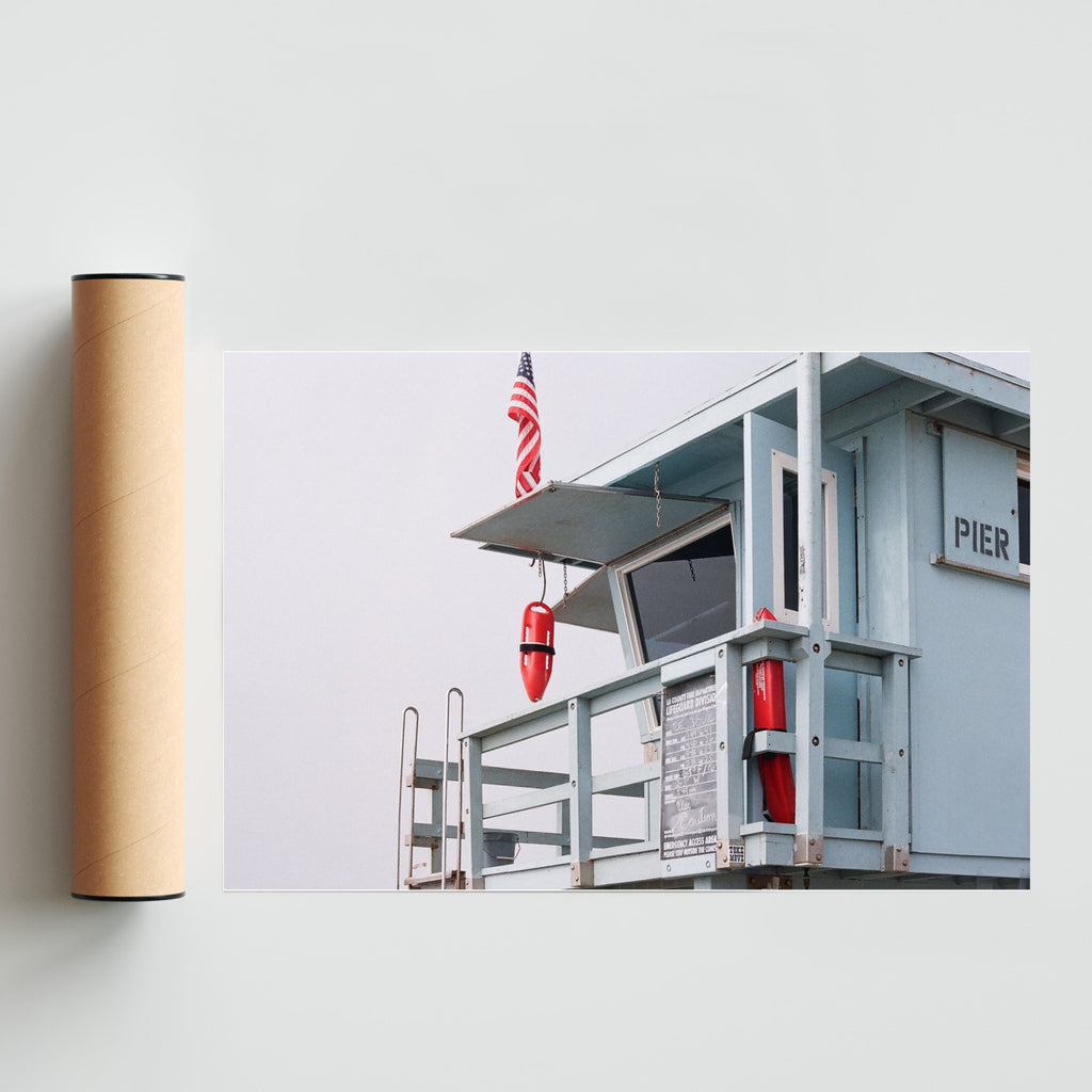La casa del Guardavidas, Venice Beach - FotoH solo print